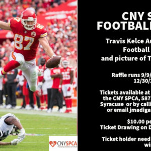 CNY SPCA Football & Paws Raffle